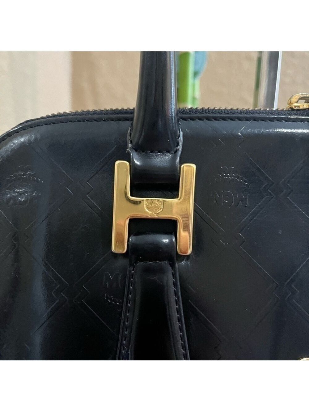 MCM BLACK HANDBAG - Picture 4 of 11